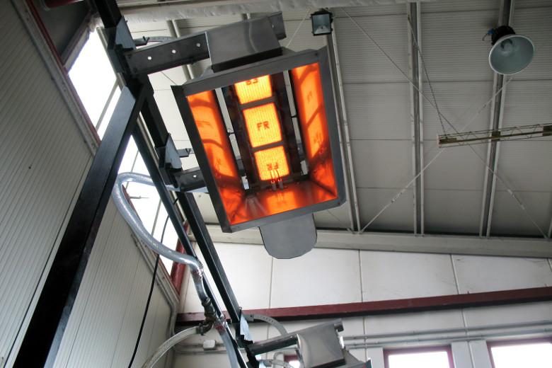 Emettitori a incandescenza SUNRAD per riscaldamento ad elevato comfort termico