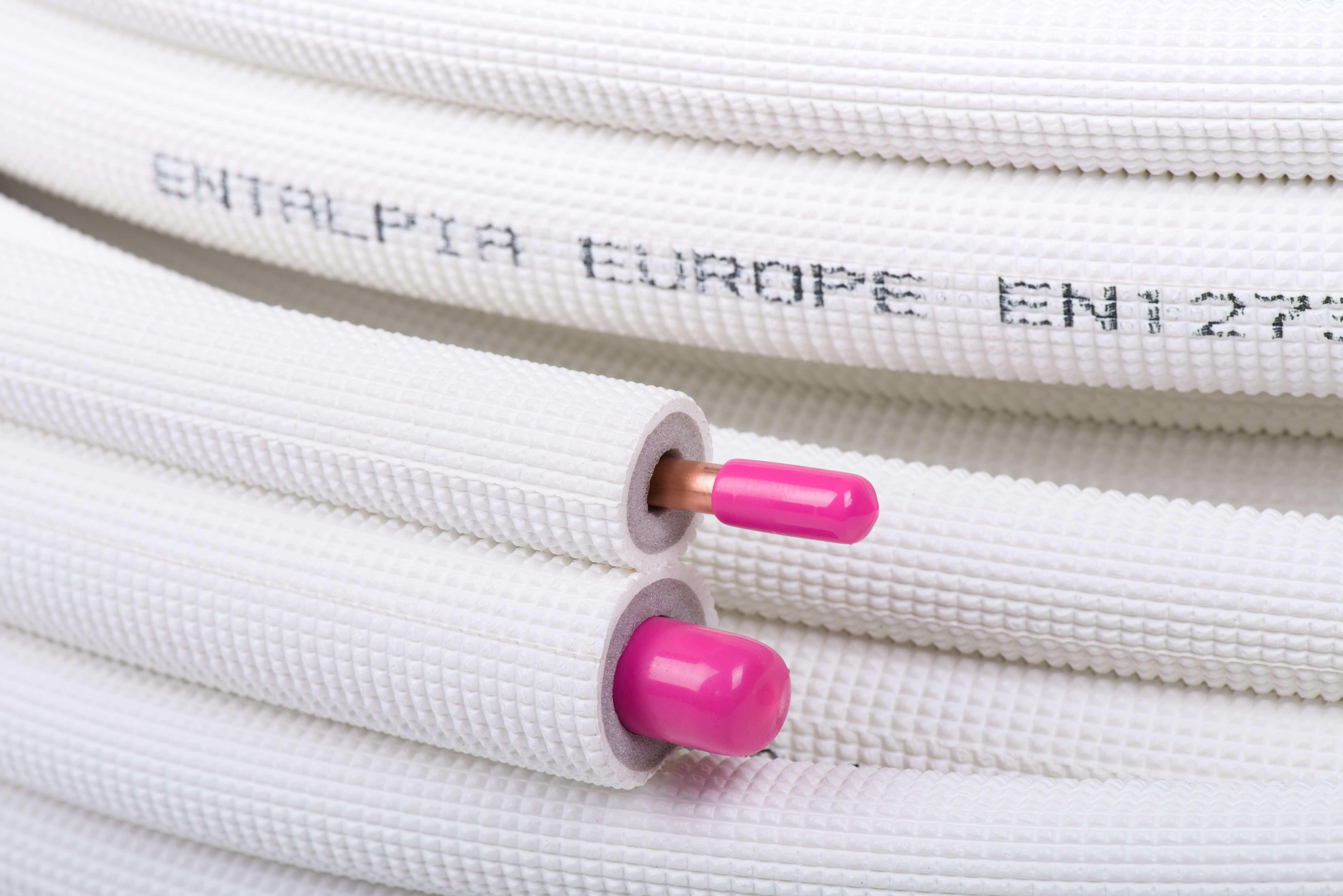 Tubi Rame pre-isolati per climatizzatori residenziali VRF VRF